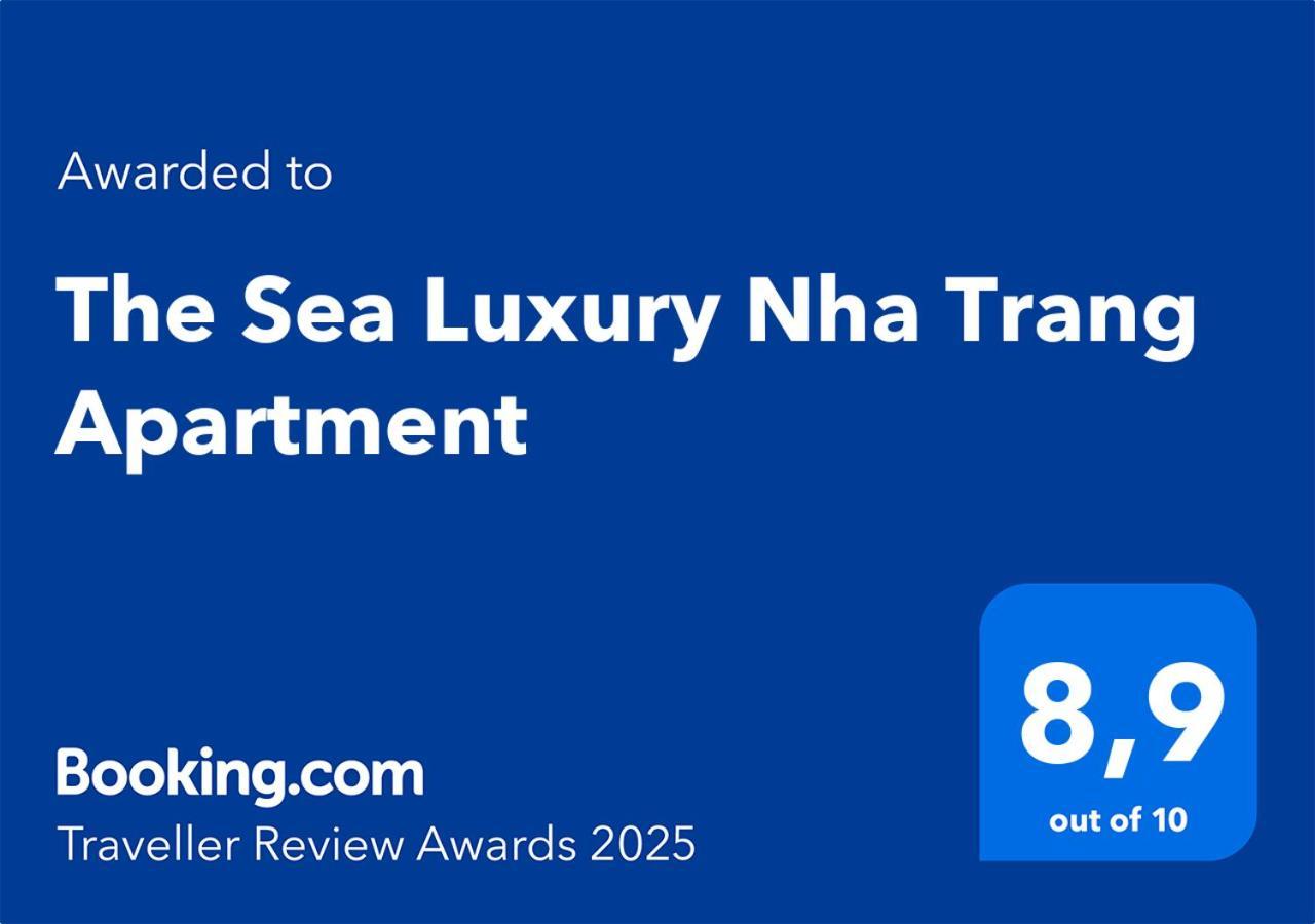 The Sea Luxury Nha Trang Apartment Eksteriør bilde